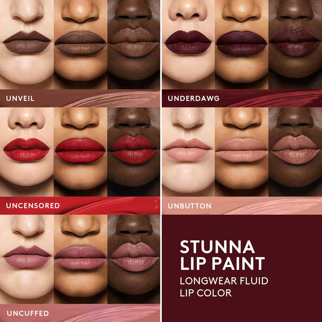 FENTY BEAUTY Stunna Lip Paint Longwear Fluid Lip Color •Shade:Uncensored 4ml