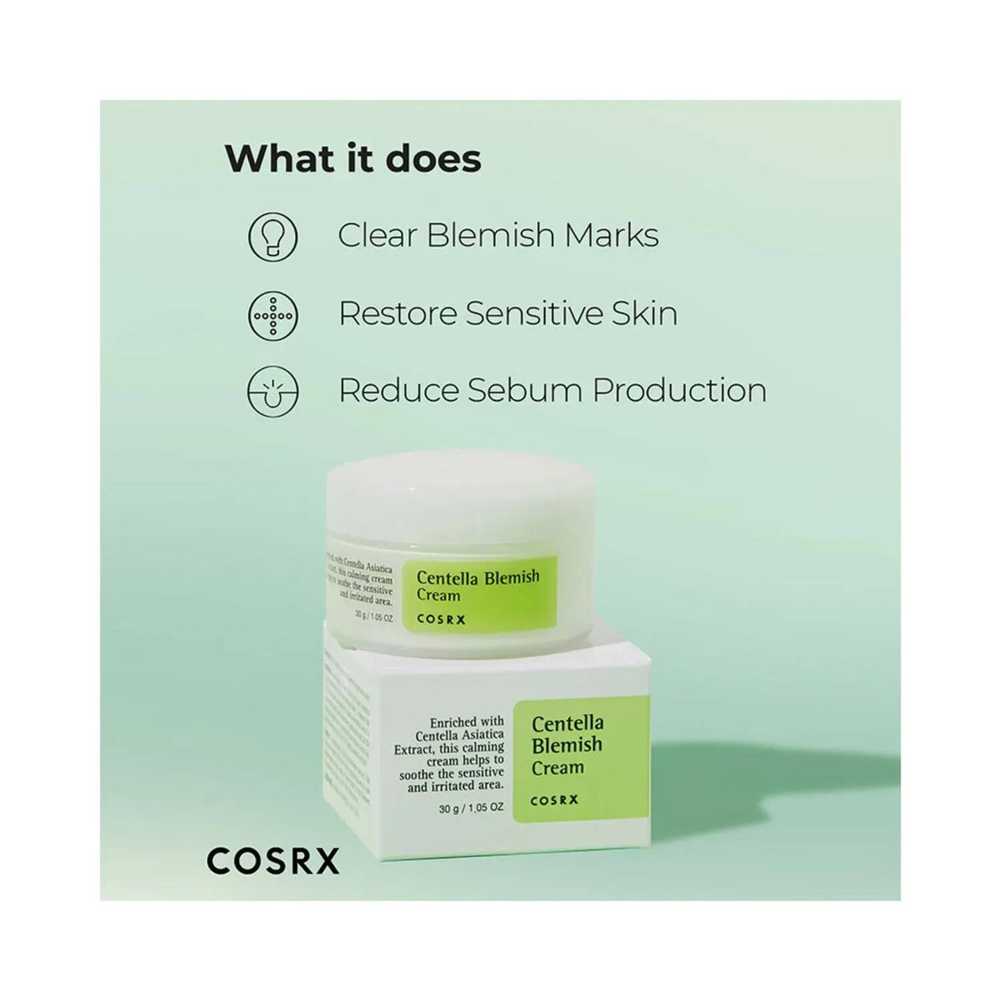 COSRX Centella Blemish Cream (30ml)