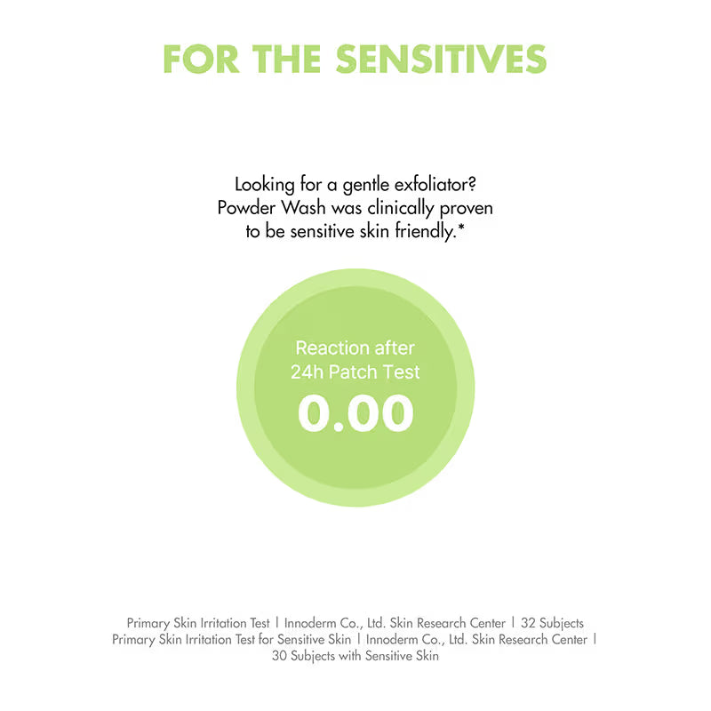 By Wishtrend Green Tea & Enzyme Powder Wash 110g