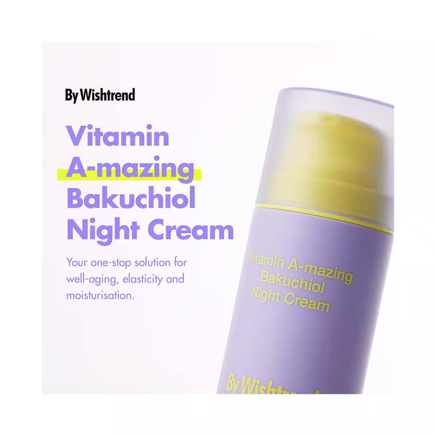 By Wishtrend Vitamin A-mazing Bakuchiol Night Cream (30g)