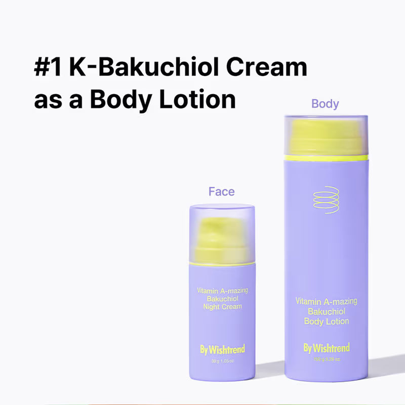 By Wishtrend Vitamin A-Mazing Bakuchiol Body Lotion (150g)