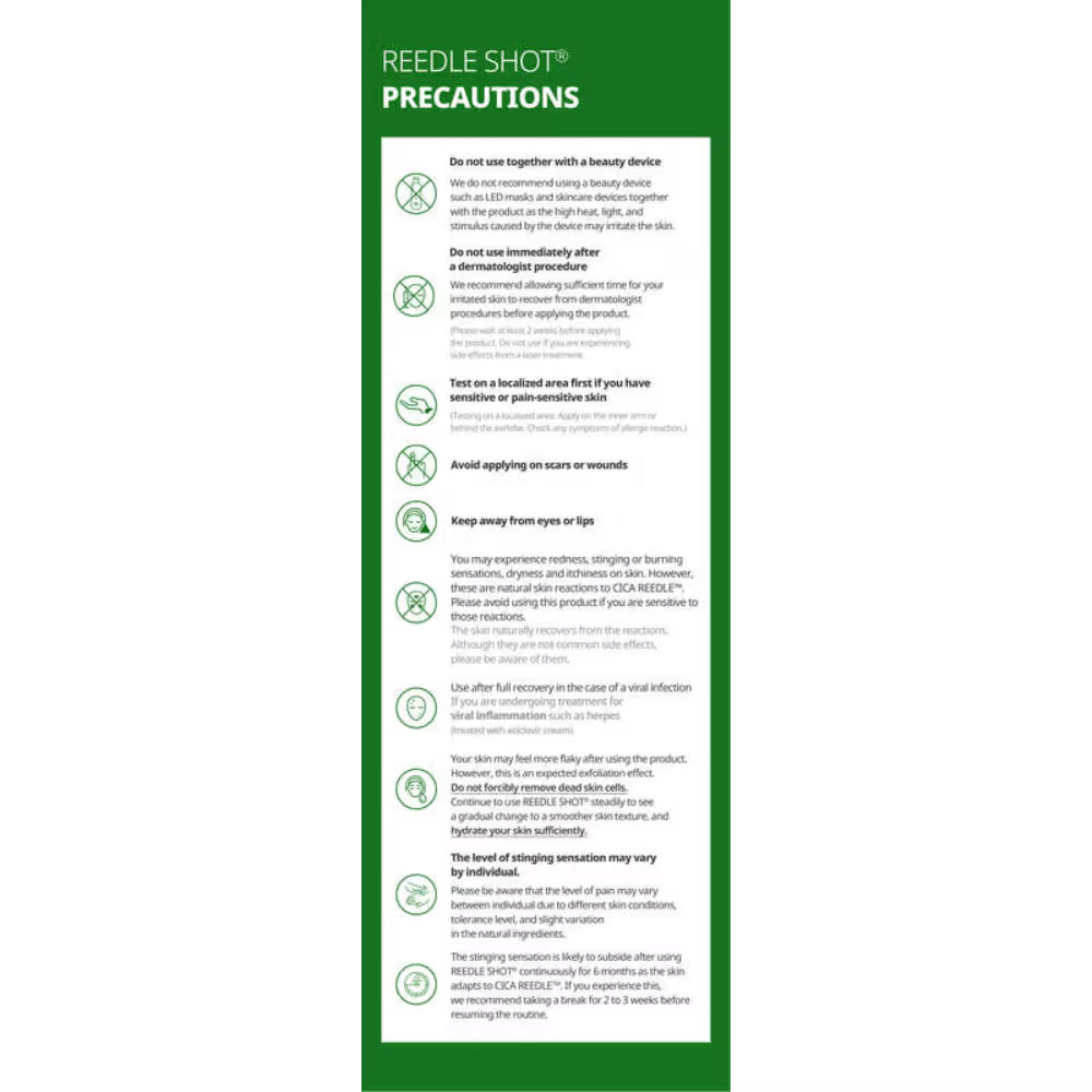 VT Cosmetics Reedle Shot 300 Stick 2ml x 10pcs