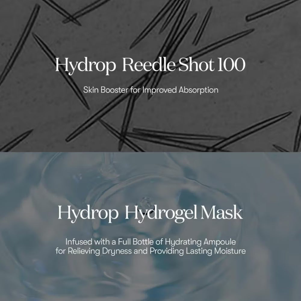 VT Cosmetics Hydrop Reedle Shot 100Hl 2-Step Hydrogel Mask (33g)