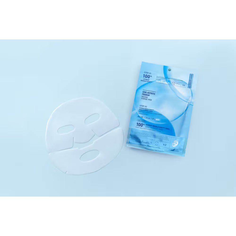 VT Cosmetics Hydrop Reedle Shot 100Hl 2-Step Hydrogel Mask (33g)