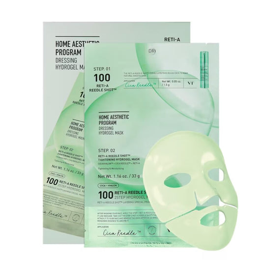 VT Cosmetics Reti-A Reedle Shot 100 2-Step Hydrogel Mask (33g)