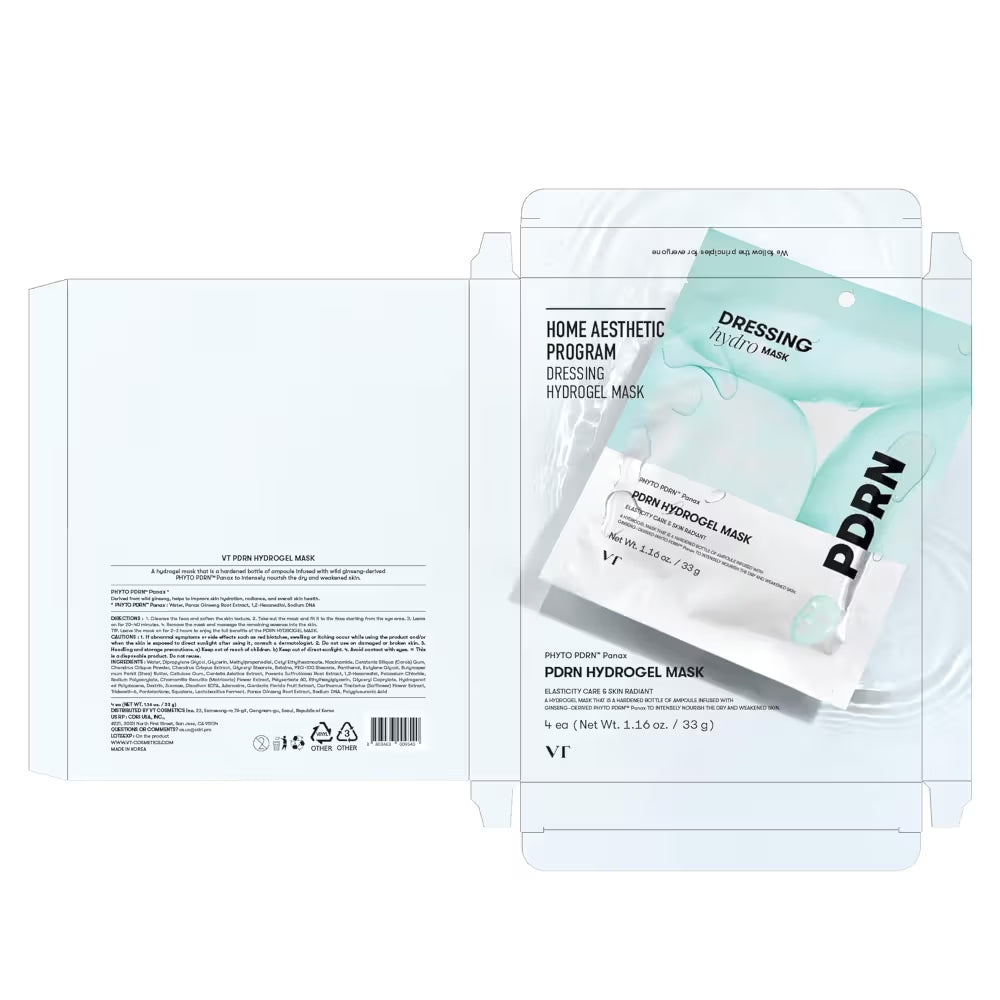 VT Cosmetics PDRN Hydrogel Mask (33g)