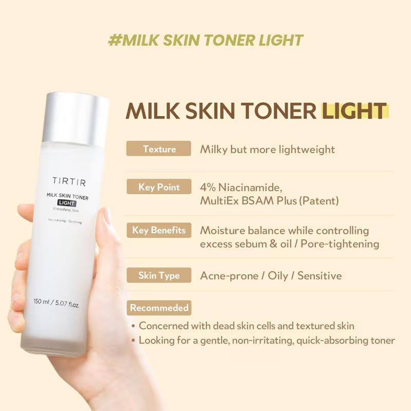 TIRTIR Milk Skin Toner Light (150 ml)