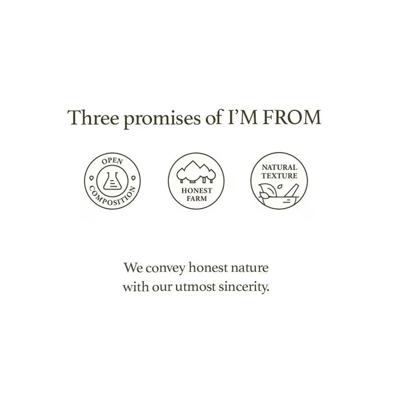 I'm From Rice Mask - Brightening & Gentle Exfoliating Korean Face Mask, Minimizes Enlarged Pores (110g)