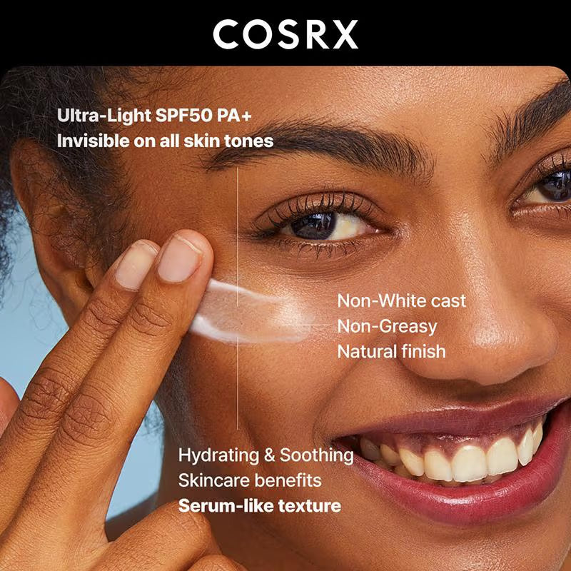 COSRX Ultra-Light Invisible Sunscreen SPF50 PA++++ (50ml)