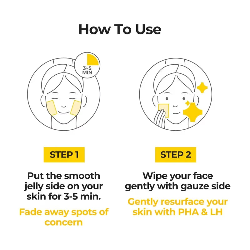 Numbuzin No.5 Vitamin-Niacinamide Concentrated Pad, Brightening Korean Toner Pads, TXA & Glutathione