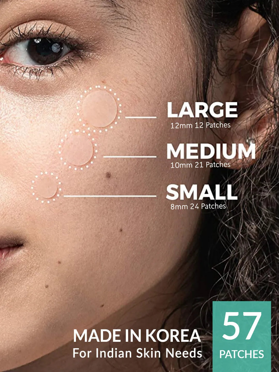 Priveda Seoul Spot Clearing Acne pimple patch (57 patches)  (20 g)