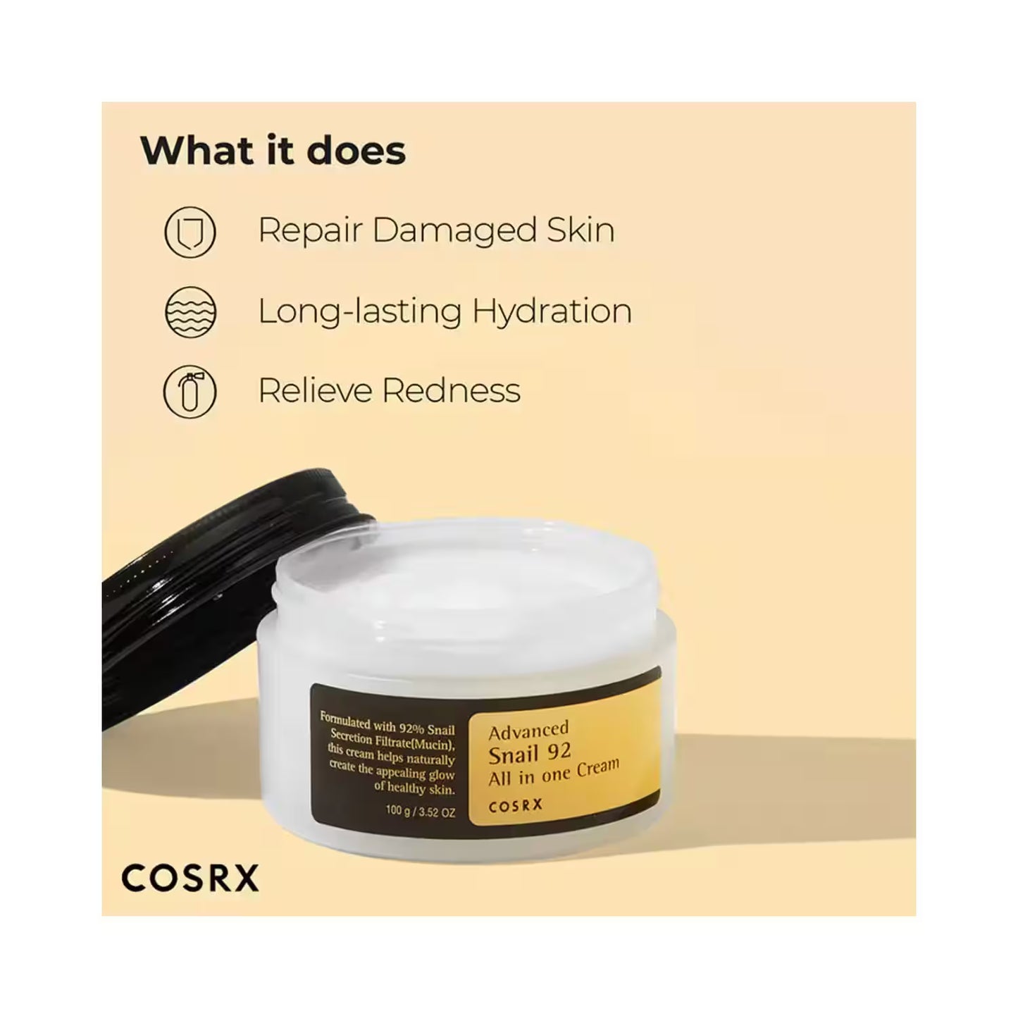 COSRX Advanced Snail 92 All In One Cream (100ml)