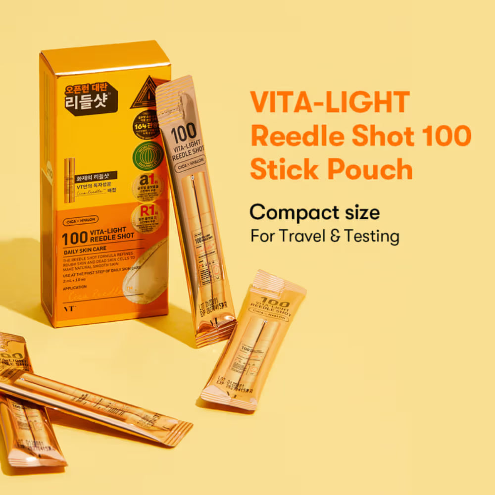 VT Cosmetics Vita-Light Reedle Shot 100 Stick 2ml x 10pcs