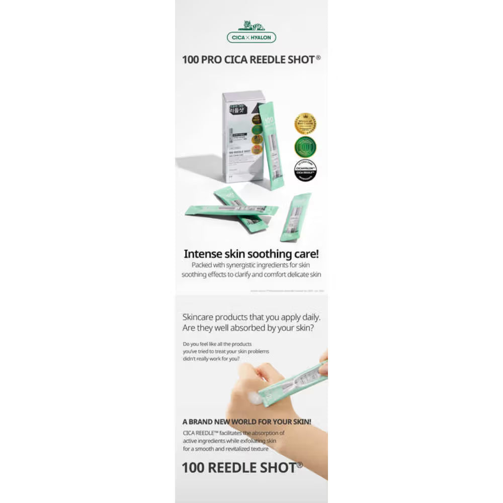 VT Cosmetics Reedle Shot 100 Stick 2ml x 10pcs