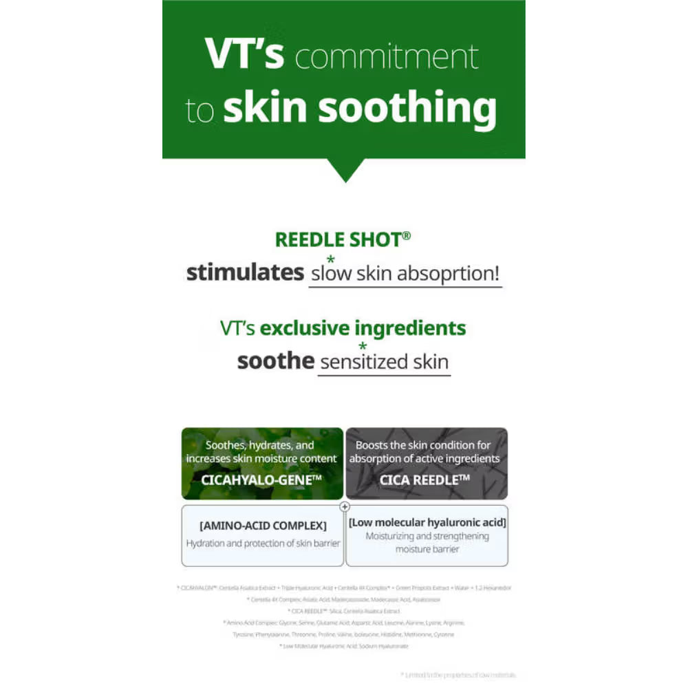 VT Cosmetics Reedle Shot 300 Stick 2ml x 10pcs