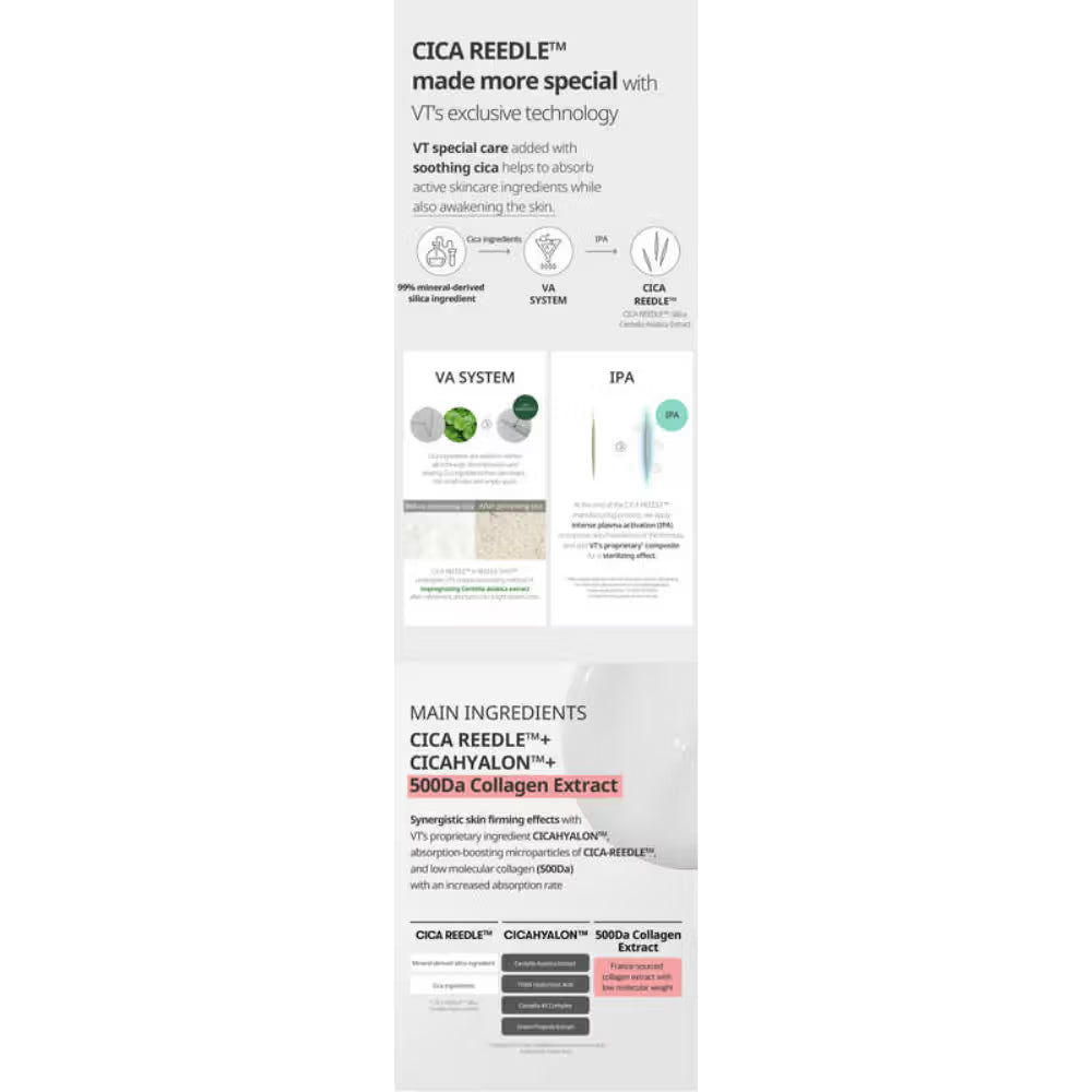 VT Cosmetics Reedle Shot  Collagen Pouch 2ml x10