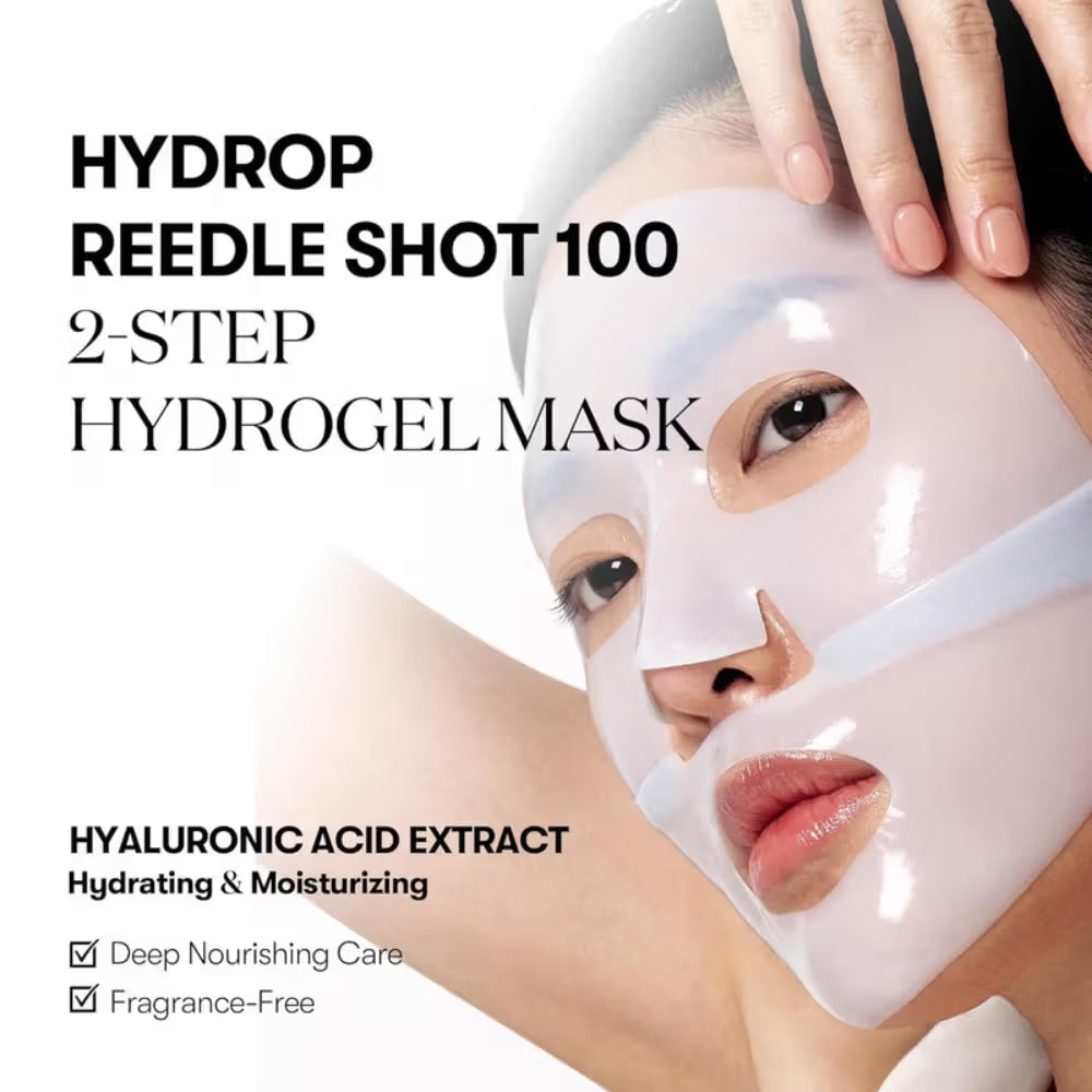 VT Cosmetics Hydrop Reedle Shot 100Hl 2-Step Hydrogel Mask (33g)