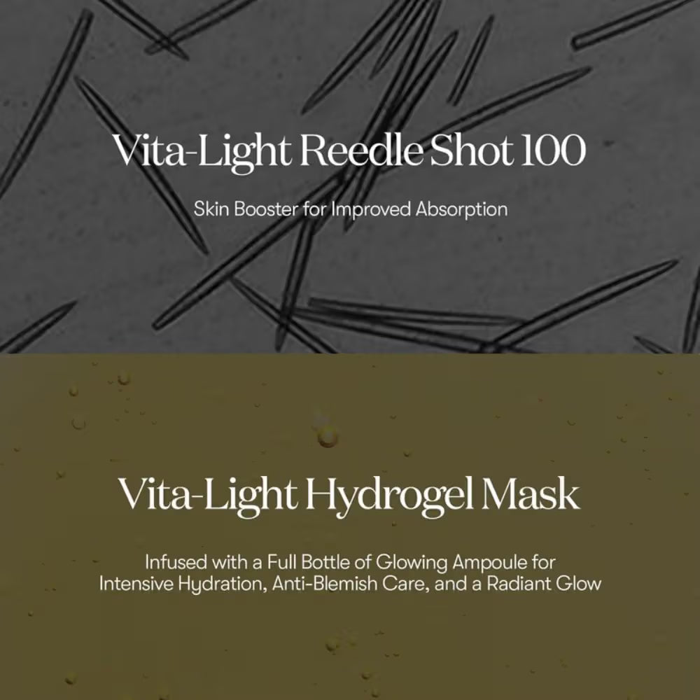 VT Cosmetics Vita Reedle Shot 100 2-Step Hydrogel Mask (33g)