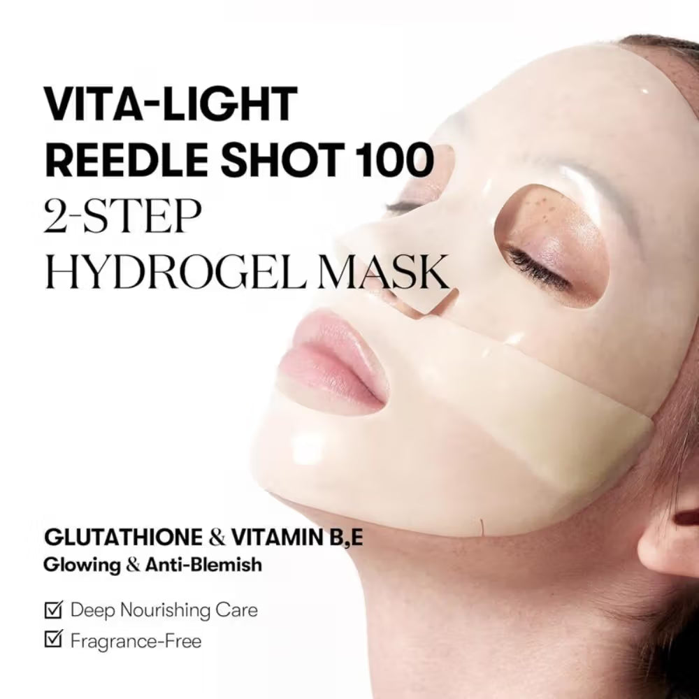 VT Cosmetics Vita Reedle Shot 100 2-Step Hydrogel Mask (33g)
