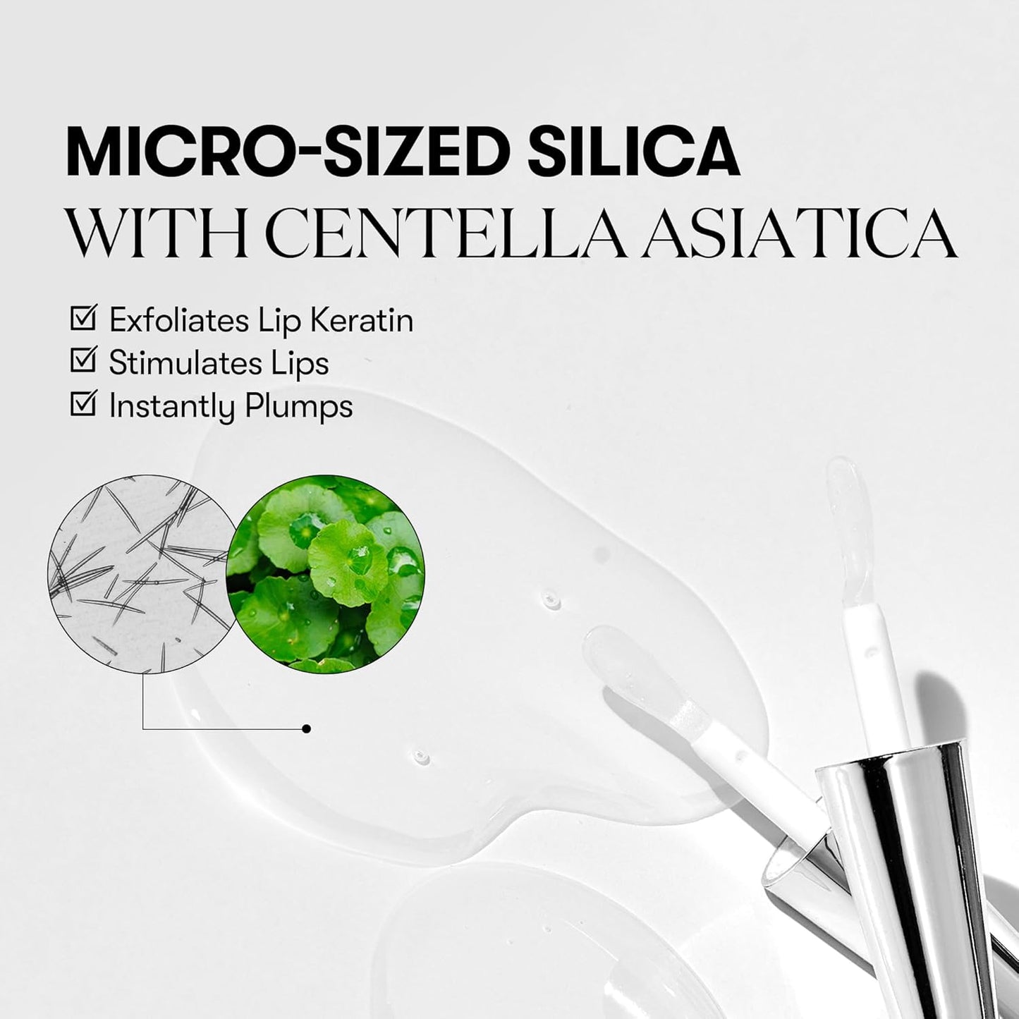 VTCOSMETICS Reedle Shot Lip Plumper, 0.15 oz (4.3 g), Moisturizing, Transparent, Lip Gloss, Fragrance-free, Korean Cosmetics (Beginner)