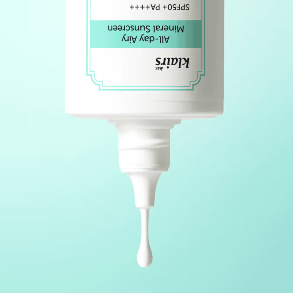 Klairs All-Day Airy Mineral Sunscreen SPF50+ PA++++ (60g)