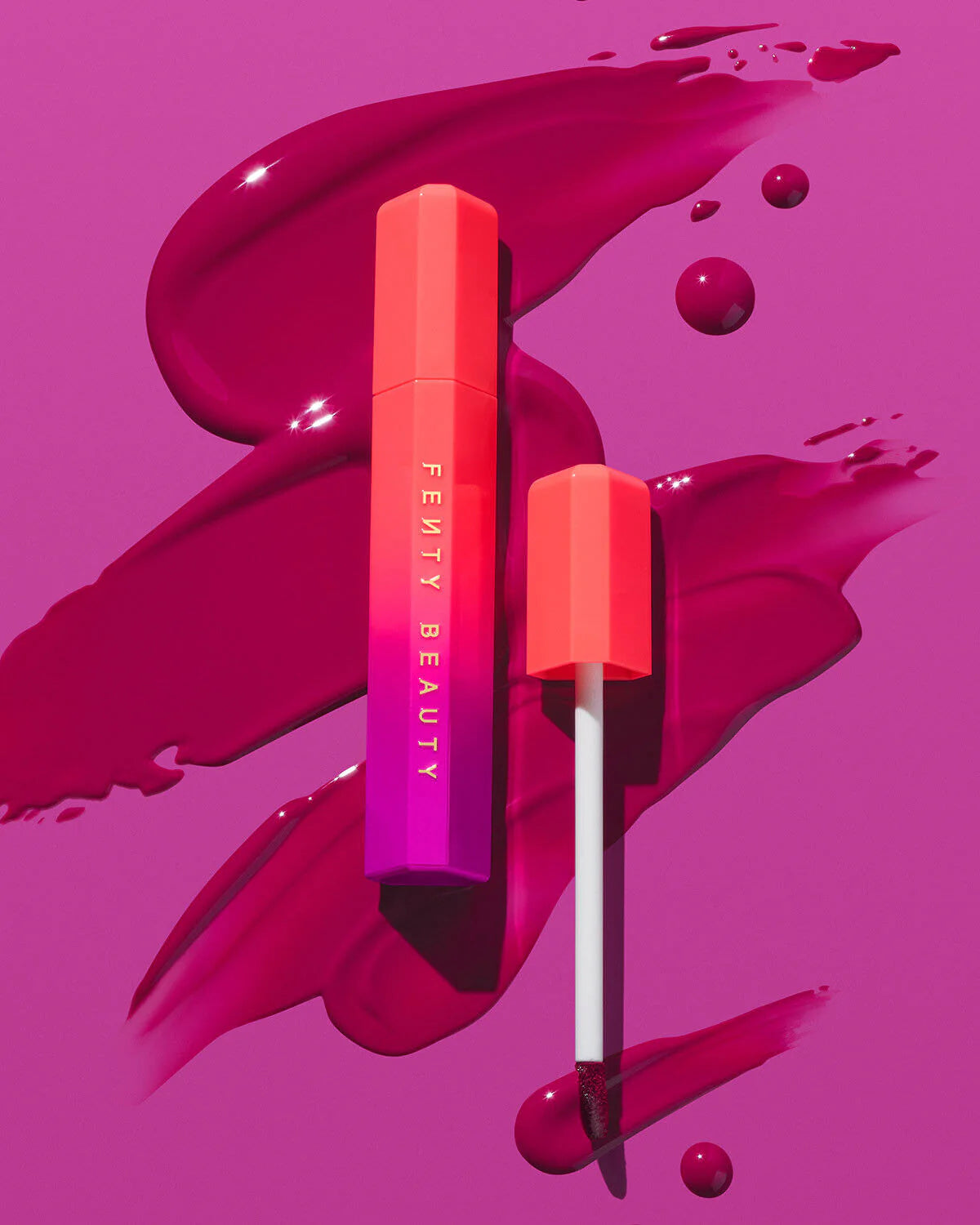 FENTY BEAUTY POUTSICLE HYDRATING LIP STAIN -FUCHSIA WIFE