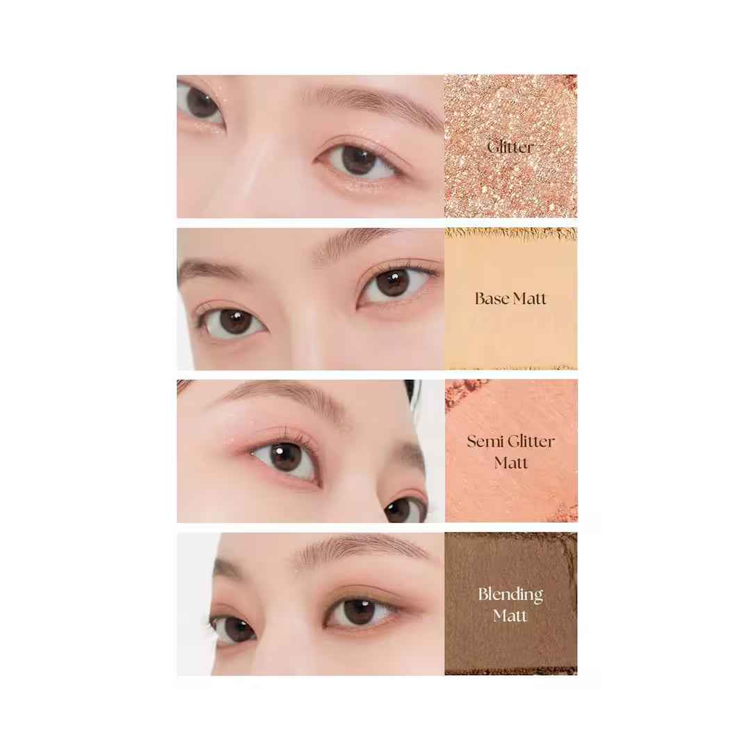 Muzigae Mansion Twist Pot Eye Palette - 02 Rich Coral (4.5 g)