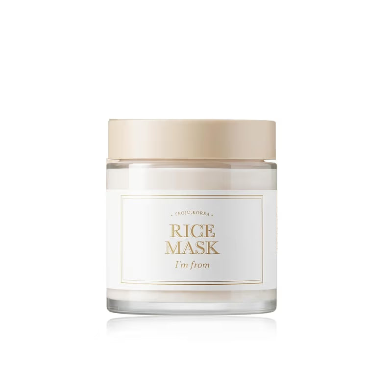 I'm From Rice Mask - Brightening & Gentle Exfoliating Korean Face Mask, Minimizes Enlarged Pores (110g)